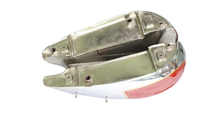 Ariel Square Four 4F Gas Fuel Petrol Tank Painted And Chrome Plated