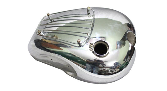 Triumph 5T Speed Twin Post War Pre Unit Gas Fuel Petrol Tank With Parcel Grid