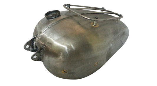 Triumph Trophy TR7 PRE-Unit 1950s Gas Fuel Petrol Tank With Parcel Grid