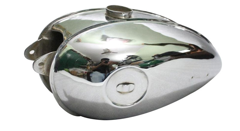 BSA C10 C11 C12 C11G 250cc Plunger Model Gas Fuel Petrol Tank Chromed