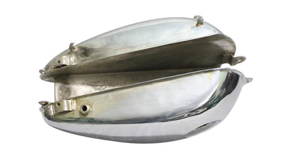 BSA C10 C11 C12 C11G 250cc Plunger Model Gas Fuel Petrol Tank Chromed