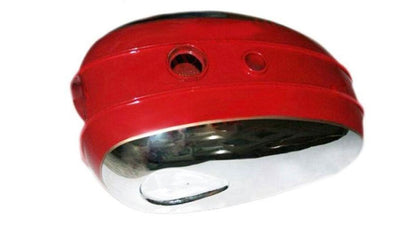 60S Reproduction BSA C15 B40 SS80 SS90 Red Paint + Chrome Plated Petrol Tank HQ