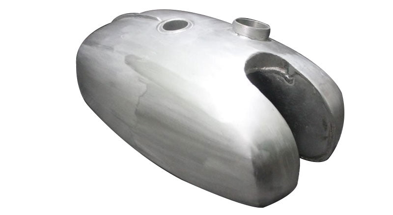 BSA B25 B40 B44 B50 Victor Trials Scrambler Gas Fuel Petrol Tank - Raw Steel Iron