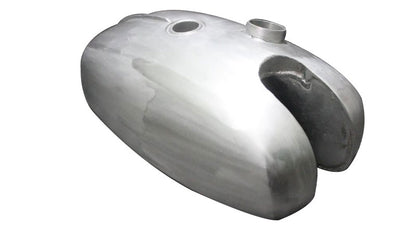 BSA B25 B40 B44 B50 Victor Trials Scrambler Gas Fuel Petrol Tank - Raw Steel Iron