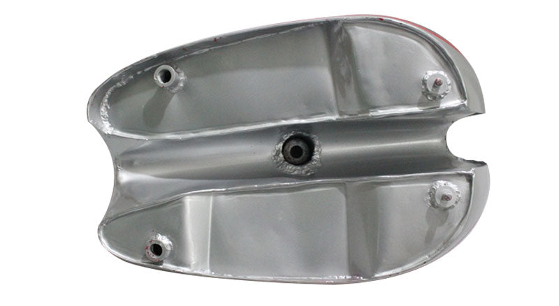 BSA Goldstar Catalina Scrambler Gas Petrol Tank Chrome Plated & Silver Pained
