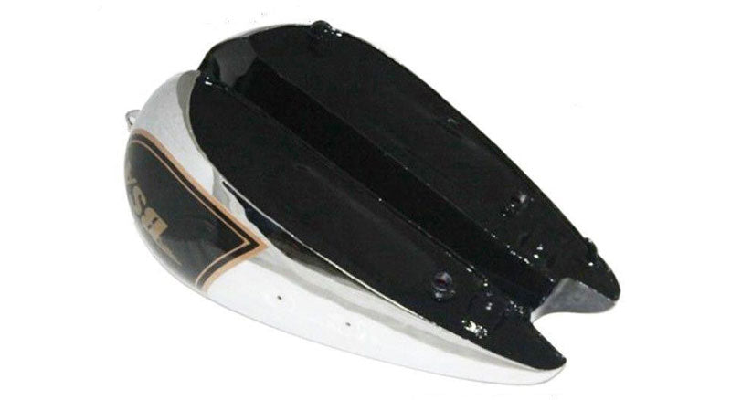 New Chrome Plated Black Paint Petrol Gas Tank For BSA M20 1930's Civilian Model