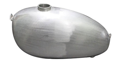 BSA Triumph B40 B44 B50 Trial Scrambler Raw Steel Iron Gas Fuel Petrol Tank