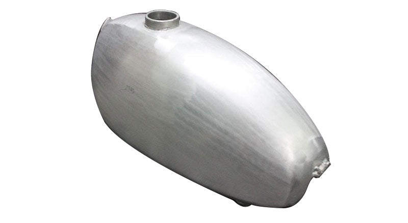 BSA Triumph B40 B44 B50 Trial Scrambler Raw Steel Iron Gas Fuel Petrol Tank