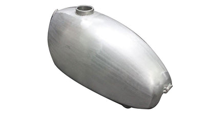 BSA Triumph B40 B44 B50 Trial Scrambler Raw Steel Iron Gas Fuel Petrol Tank