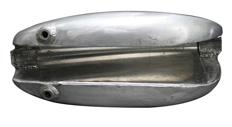 BSA Triumph B40 B44 B50 Trial Scrambler Raw Steel Iron Gas Fuel Petrol Tank