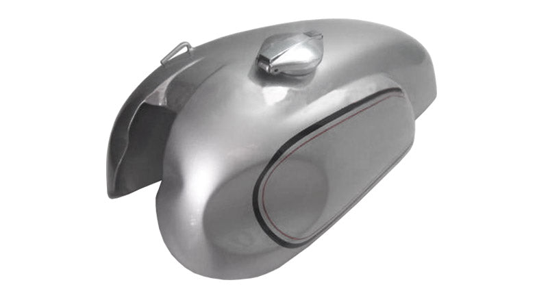 New Norton MANX Triton Silver Painted Petrol Tank With Cap