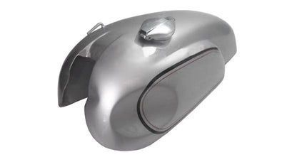 New Norton MANX Triton Silver Painted Petrol Tank With Cap