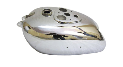New BSA M20/21 DLX M22 M23/24 Chrome Gas Fuel Tank 1938-40