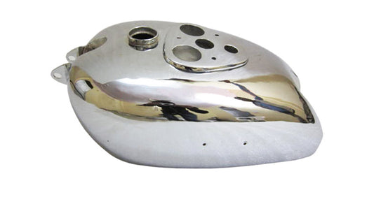New BSA M20/21 DLX M22 M23/24 Chrome Gas Fuel Tank 1938-40