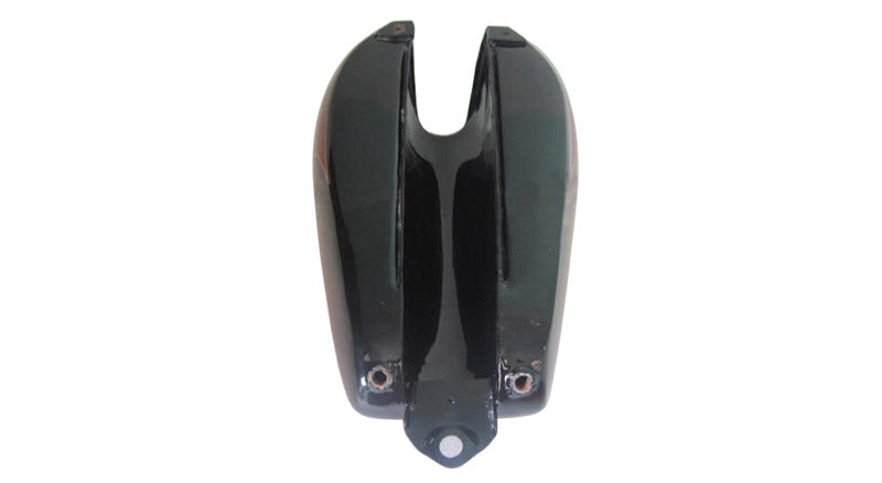 New Triumph T150 Black And Cherry Painted Petrol Tank With Grill Rack And Cap