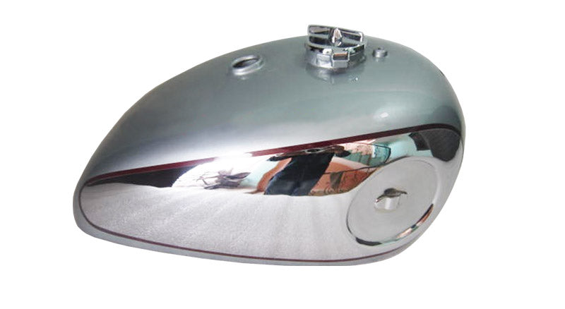 New BSA Gold Star Scrambles Catalina 2 Gallon Painted and Chrome Petrol Tank+Cap