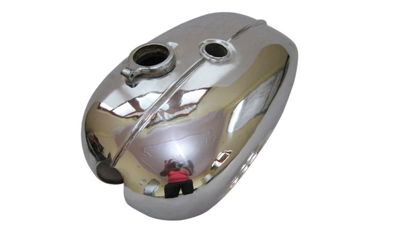 New BSA A65 Thunderbolt,Lightning, Chrome Gas Fuel Petrol Tank Ready To Paint