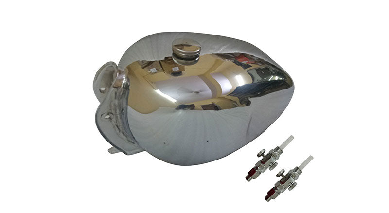 Royal Enfield Constellation Chrome Steel Fuel Tank 1960's With Cap