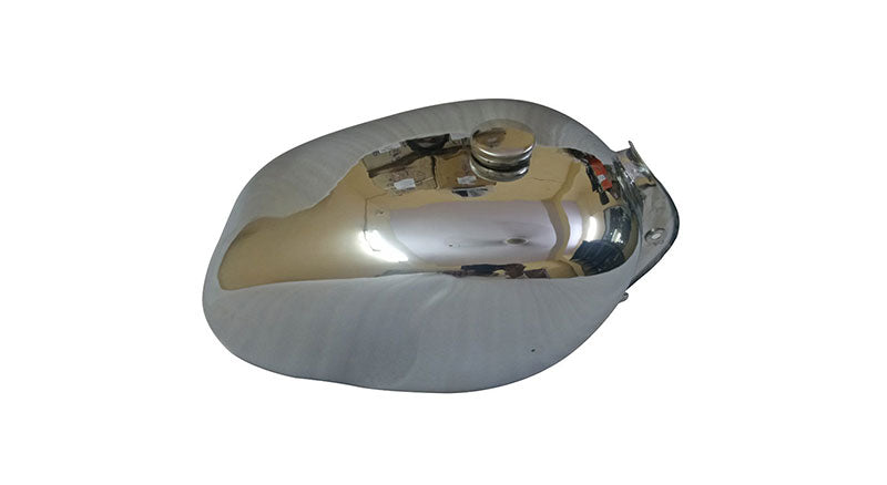 Royal Enfield Constellation Chrome Steel Fuel Tank 1960's With Cap