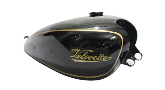 Velocette Mac Motorcycle Fuel Gas Petrol Tank Repro Painted Pinstriped W/ Decals