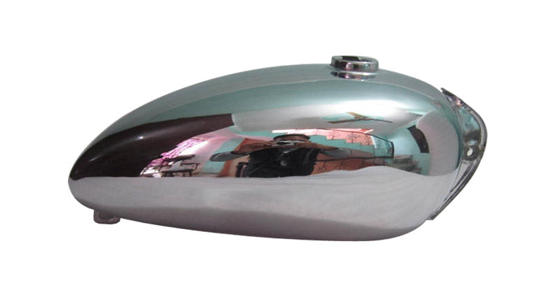 New Royal Enfield Trials Chrome Steel Petrol Tank