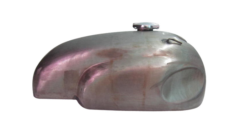 Norton Manx Triton Triumph Wideline Featherbed Sheetmetal Raw Fuel Tank With Cap
