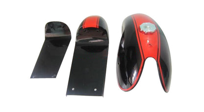 New Benelli Mojave Cafe Racer Dual Painted Fuel Tank With Cap & Seat Hood & Tap