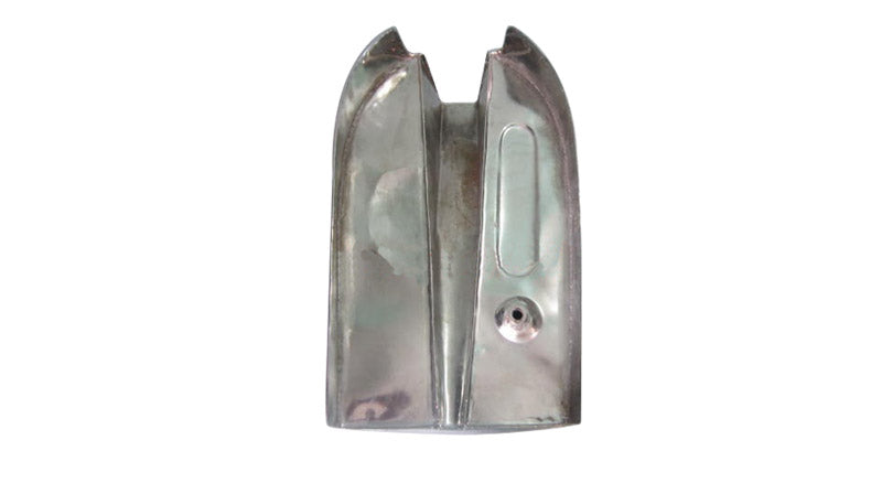 Norton Dominator Model 88 99 Wideline Chrome & Silver Painted Fuel Tank With Cap