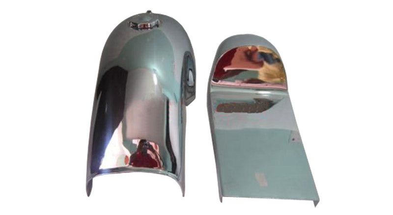 Benelli Mojave Cafe Racer 260 360 Chrome Petrol Tank Seat Hood With Cap & Tap