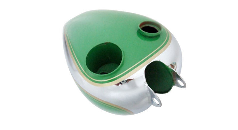New BSA B31/A7 Rigid Model High Quality Chrome and Green Painted Petrol Tank