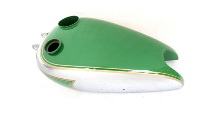 New BSA B31/A7 Rigid Model High Quality Chrome and Green Painted Petrol Tank