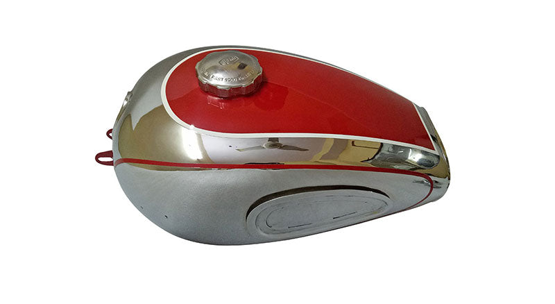 New Horex Regina Red Painted Chrome Reproduction Petrol Tank Vintage
