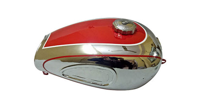 New Horex Regina Red Painted Chrome Reproduction Petrol Tank Vintage