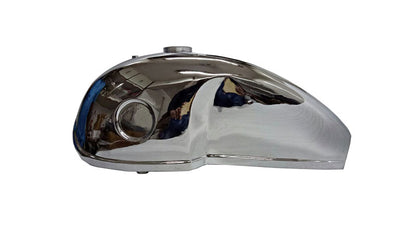 Chromed Gas Tank Fits Benelli Mojave Honda CB Kawasaki Ducati Bikes