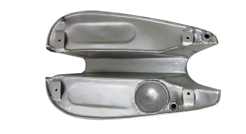 New Norton 16H Silver Painted Chrome Gas Fuel Petrol Tank