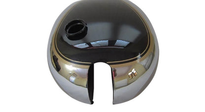 New Matchless AJS Twin G9 G12 Black Painted Chrome Gas Fuel Tank
