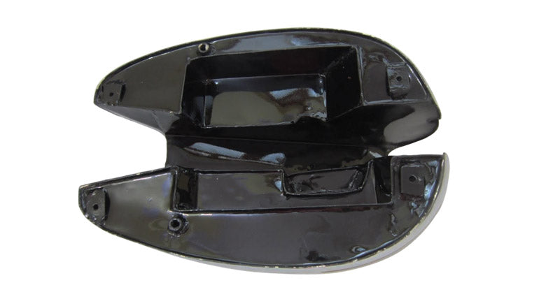 New Matchless AJS Twin G9 G12 Black Painted Chrome Gas Fuel Tank