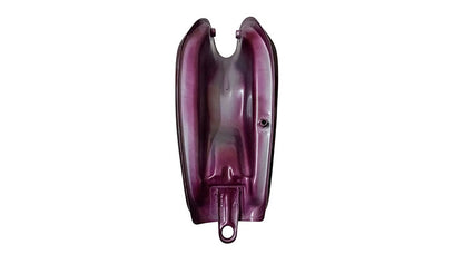 Petrol Fuel Gas Tank Steel Maroon With Chrome LID Cap Yamaha RX100 RX125