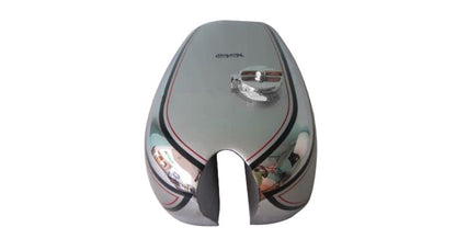 Norton Model 18 Chrome and Silver Painted Gas Tank 1930's