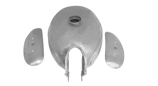High Quality Petrol Gas Tank - Bare Metal For Old Royal Enfield Bullet 1950's