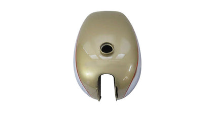 Golden Flash A10 Plunger Model Golden Painted Chrome Gas Petrol Tank