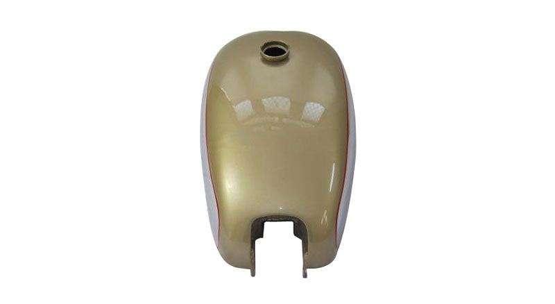Golden Flash A10 Plunger Model Golden Painted Chrome Gas Petrol Tank
