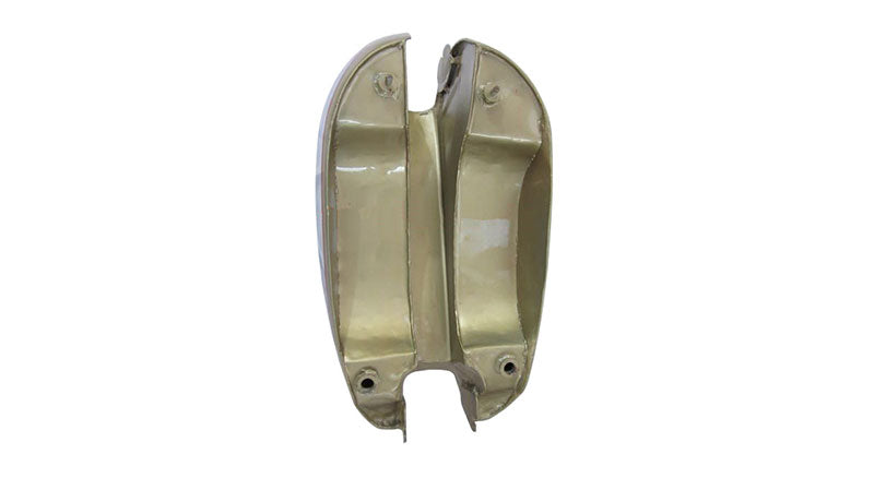 Golden Flash A10 Plunger Model Golden Painted Chrome Gas Petrol Tank