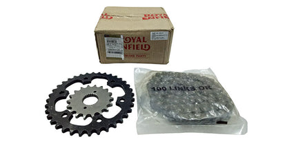 New Royal Enfield GT Continental 535 Chain & Sprocket Kit