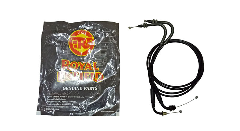 New Royal Enfield GT Continental 535  Throttle Cable Assembly Twin Cable