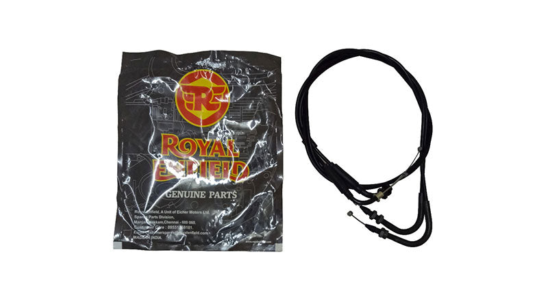 New Royal Enfield GT Continental 535  Throttle Cable Assembly Twin Cable