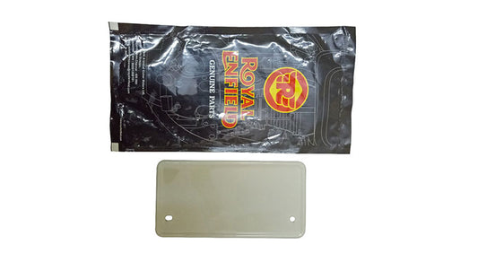 New Royal Enfield GT Continental 535 Rear Number Plate Milky White