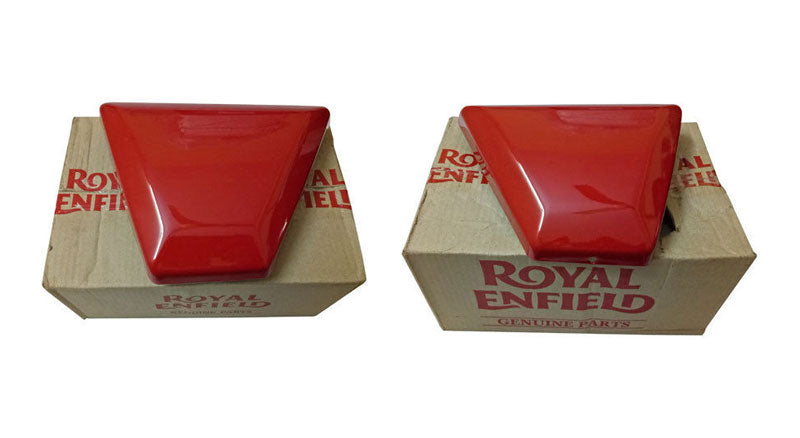 Royal Enfield GT Continental Side Panels Red LH RH