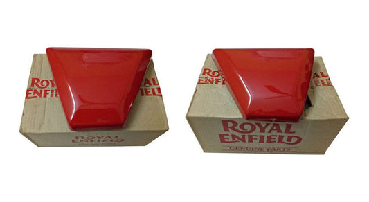 Royal Enfield GT Continental Side Panels Red LH RH