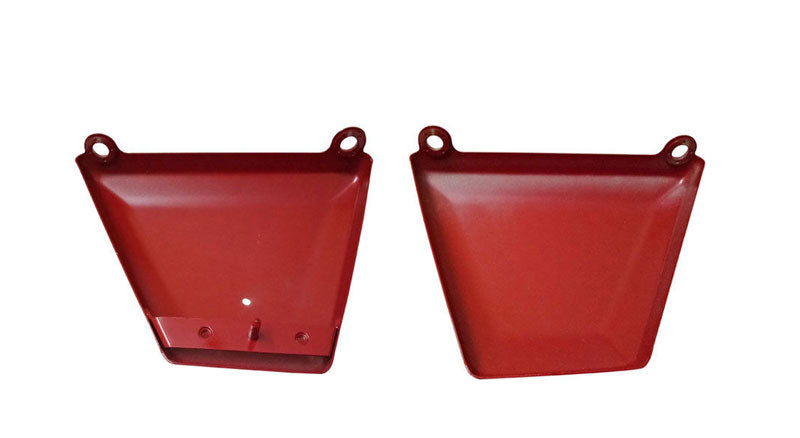 Royal Enfield GT Continental Side Panels Red LH RH